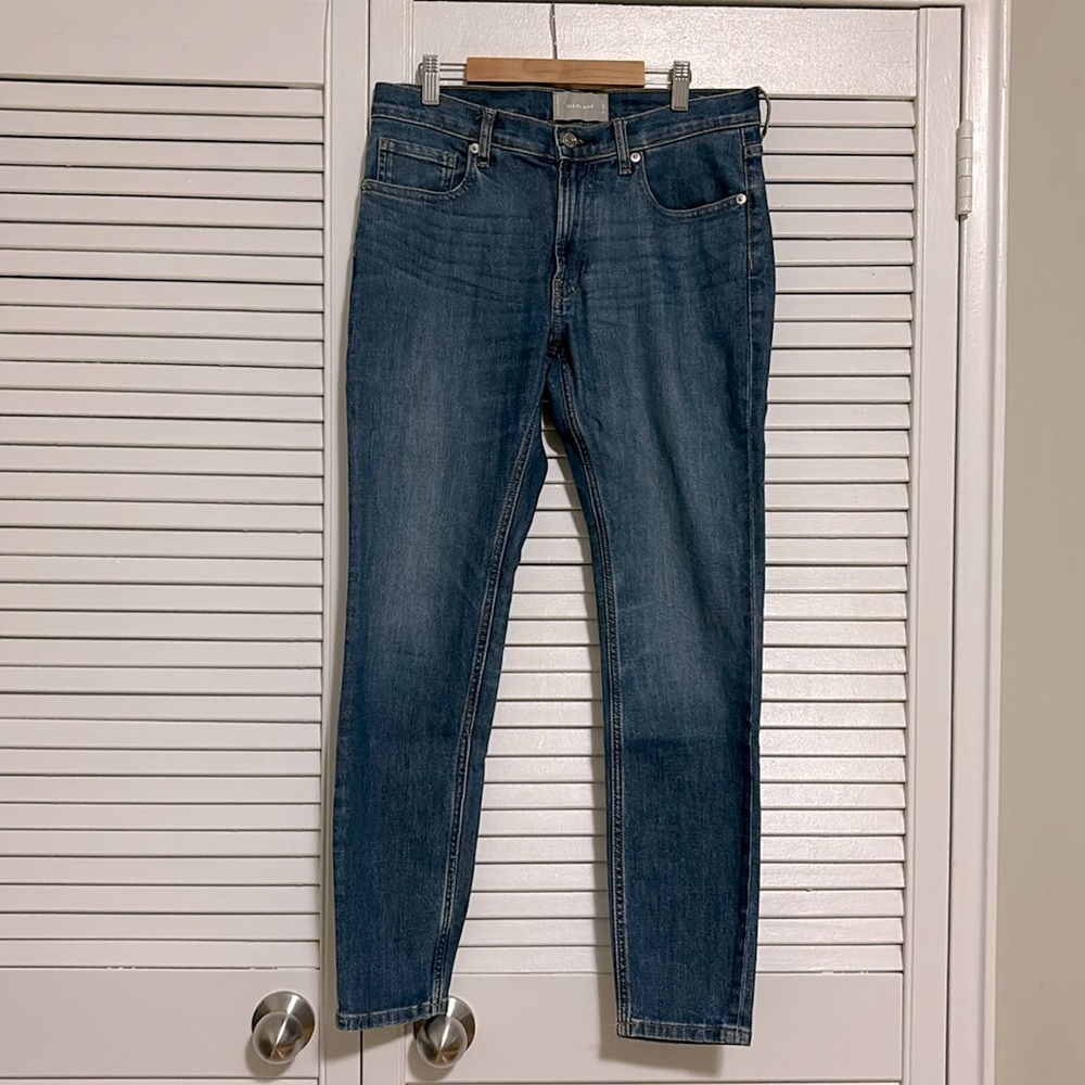 Everlane mid rise skinny jeans